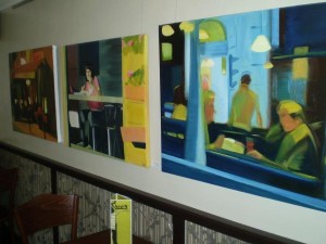 Kávéházi festményeim / My paintings                      
